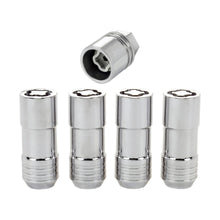 Load image into Gallery viewer, McGard Chrome Cone Seat Wheel Lock Nut Set M14 x 2.0 - 4 Pieces with Key for Ford and Lincoln Vehicles