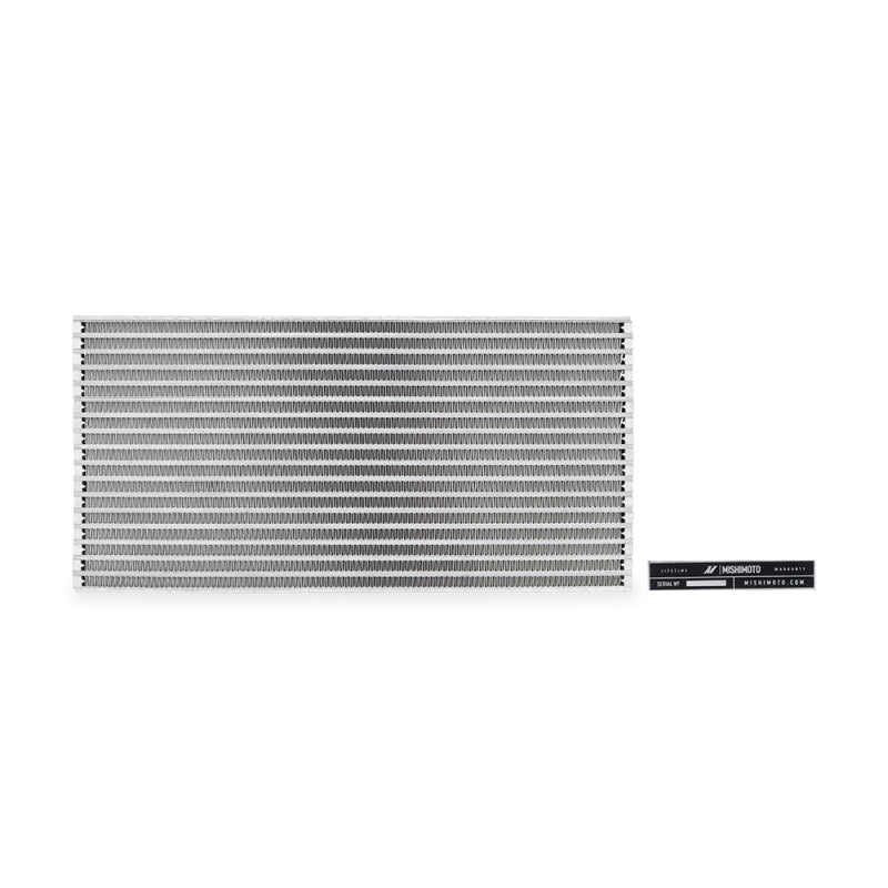 Mishimoto Universal Air-to-Water Race Intercooler Core - 12 Inch x 6 Inch x 6 Inch for High-Performance Automotive Applications