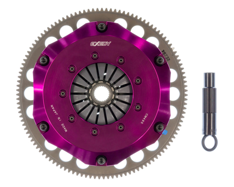 Exedy Hyper Compe-R Twin Cerametallic Clutch Kit for Acura and Honda Models – Part Number exeHM032SBL