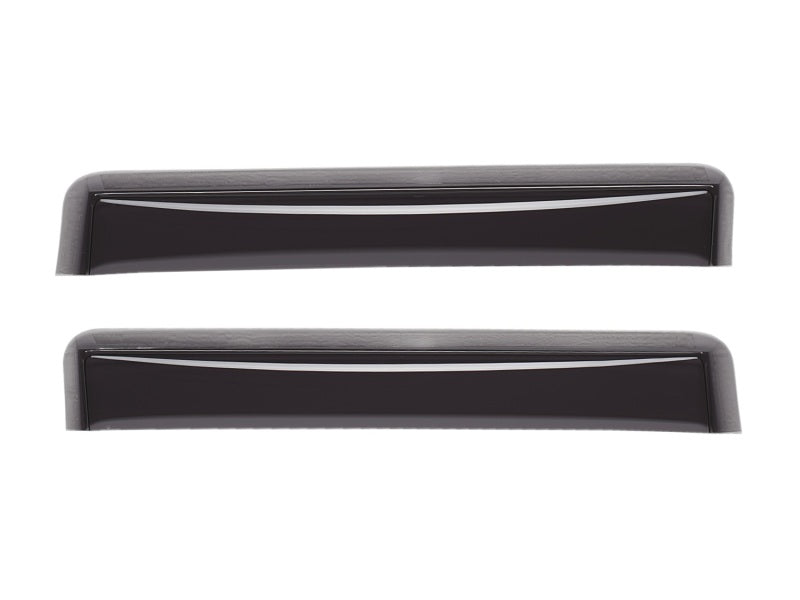 WeatherTech Rear Side Window Deflectors for Chevrolet Avalanche 2002-2004 * Dark Smoke