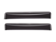 Load image into Gallery viewer, WeatherTech Rear Side Window Deflectors for Chevrolet Avalanche 2002-2004 * Dark Smoke