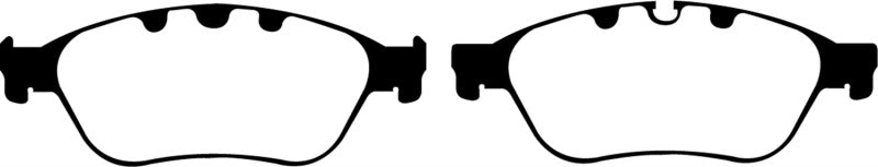 EBC Yellowstuff Front Brake Pads for BMW M5 & M6 (2006-2010) * High-Performance Street and Track Use