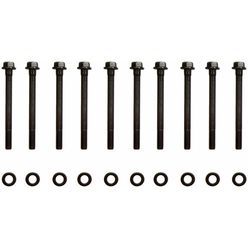 Fel-Pro Nissan Pickup ES 74026 Engine Cylinder Head Bolt Set for 1987-1990 Nissan D21 and 1989-1990 Nissan 240SX