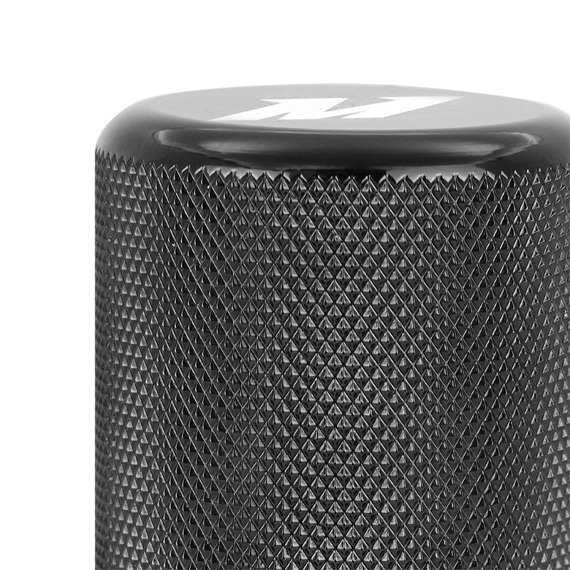 Mishimoto XL Weighted Knurled Shift Knob, Black – MMSK-XLK-BK