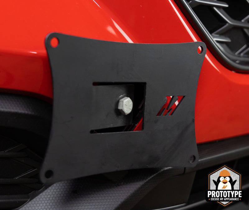 Mishimoto 2022+ Subaru WRX License Plate Relocation Kit – No Drilling, Seamless Fit