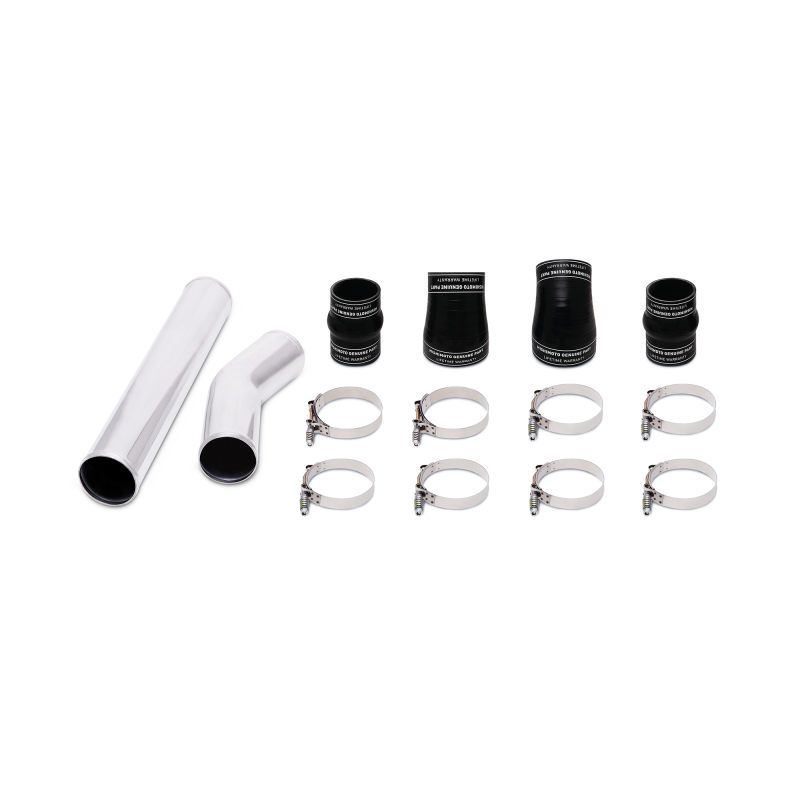 Mishimoto 94-02 Dodge Ram 2500 5.9L Cummins Intercooler Kit with Pipes (Black)