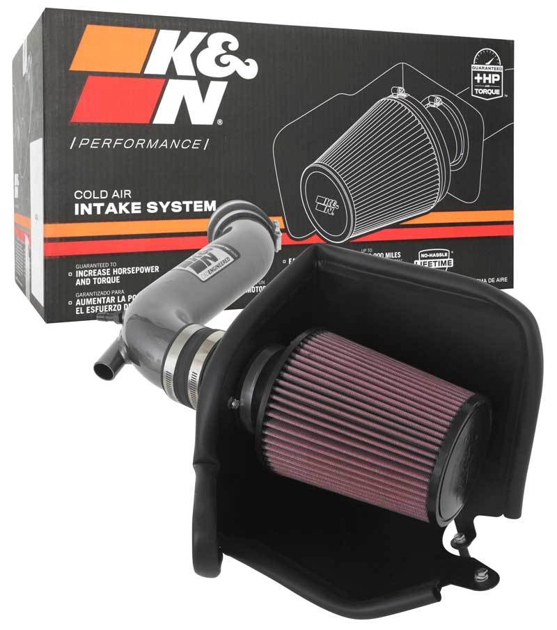 K&N Engineering Part 69-5326TC Typhoon Cold Air Intake System for Kia K5 and Hyundai Sonata