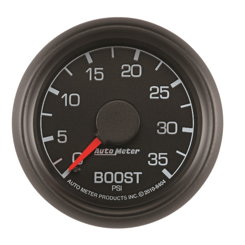 AutoMeter Factory Match Ford 52.4mm Mechanical Boost Gauge - 0-35 PSI