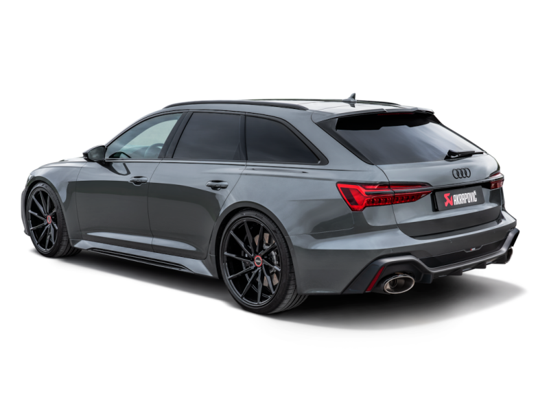 Akrapovic Evolution Line Titanium Cat Back Exhaust System for 2023 Audi RS6 Avant (C8) – Part AKR S-AU/T/2H