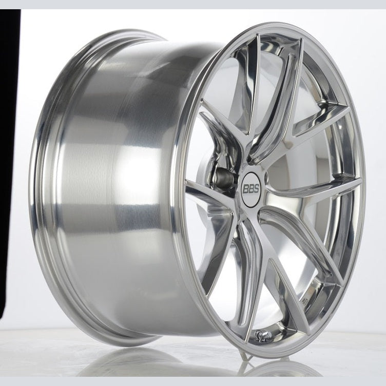 BBS CI-R 19x9 Inch 5x120 Bolt Pattern Ceramic Polished Wheel with Rim Protector * Part No. BBS CI2203CP