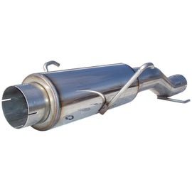 MBRP High-Flow Muffler Assembly for Dodge Cummins 600/650 - T409 Stainless Steel, 4.5 Inch Outlet