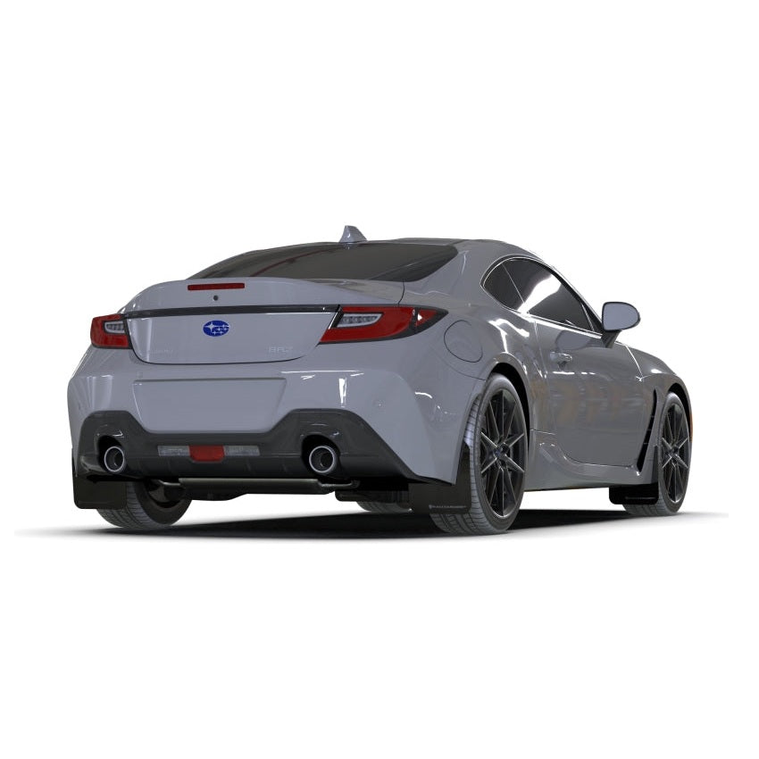 Rally Armor 22-25 Subaru BRZ / Toyota GR86 Black UR Mud Flap with Dark Grey Logo