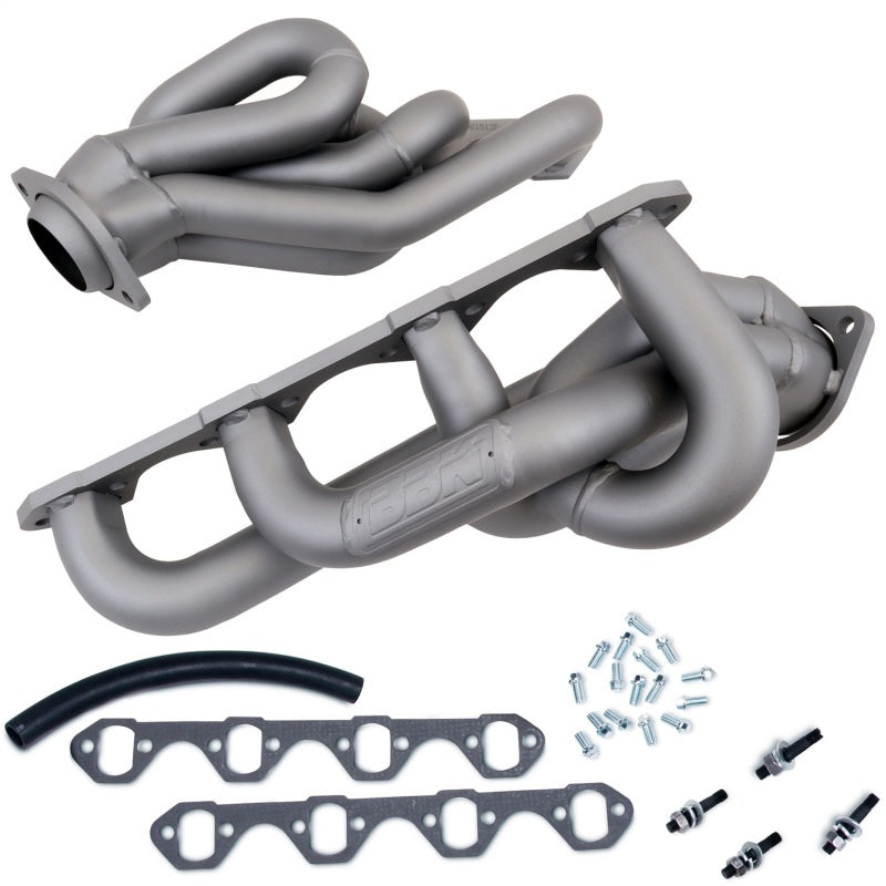 BBK 86-93 Mustang 5.0 Shorty Tuned Length Exhaust Headers - 1-5/8 inch Titanium Ceramic Coated