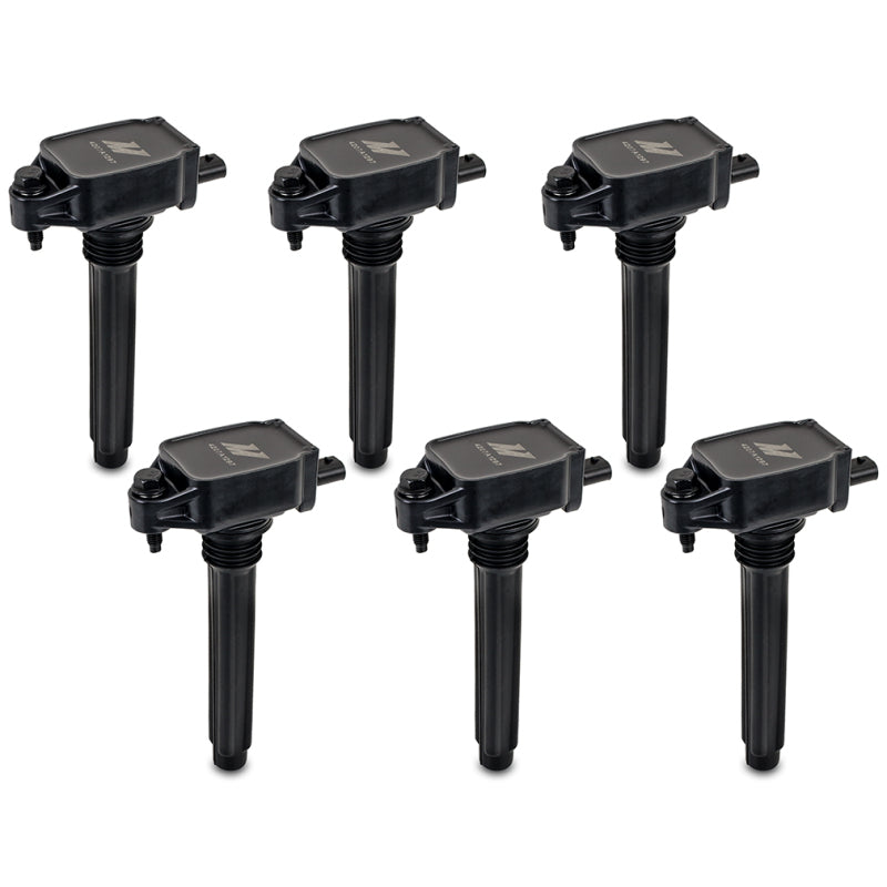 Mishimoto 12-18 Jeep Wrangler 3.6L Ignition Coil Set – High-Performance Replacement for Improved Engine Reliability
