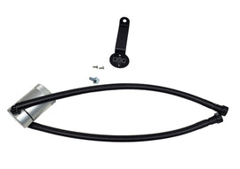 J&L JLT3089D-C Oil Separator 3.0 Driver Side, Clear Anodized for 2020-2026 Chevy Silverado and GMC Sierra 2500/3500 6.6L Gas