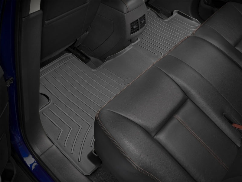 WeatherTech FloorLiner DigitalFit WET441102 Rear Floor Mats for 2007-2011 Ford Edge, Black