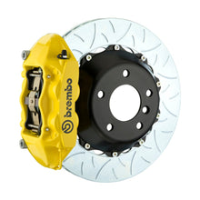 Load image into Gallery viewer, BREMBO - 15-18 M3 Rear GT Big Brake Kit 4-Piece Cast Slotted Rotor with Yellow Finish - 2S3.9013A5