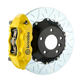 BREMBO - 15-18 M3 Rear GT Big Brake Kit 4-Piece Cast Slotted Rotor with Yellow Finish - 2S3.9013A5