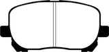 EBC Redstuff Ceramic Low Dust Front Brake Pads for Toyota Corolla and Pontiac Vibe
