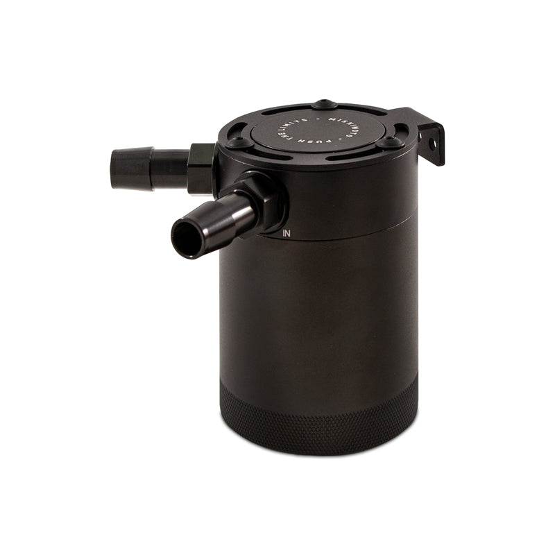 Mishimoto Compact Baffled Oil Catch Can - 2-Port for PCV/CCV Systems
