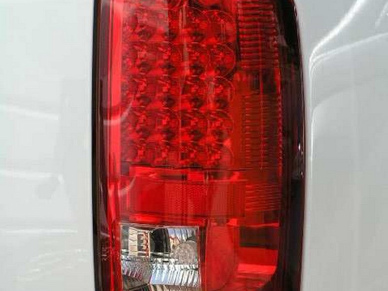 Spyder LED Tail Lights for Dodge Ram 1500 2004-2006 - Red and Clear Pair
