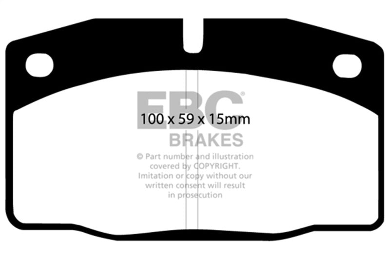 EBC DP2325 Greenstuff 2000 Series Sport Front Brake Pads