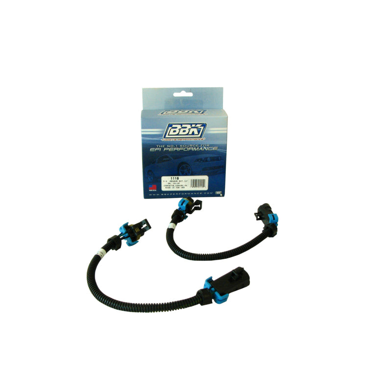 BBK 08-15 GM Corvette and Camaro O2 Sensor Wire Harness Extensions – 12 Inches, Pair