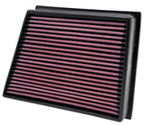 K&N Replacement Air Filter for 2011-2012 GMC Sierra and Chevy Silverado 2500/3500 HD