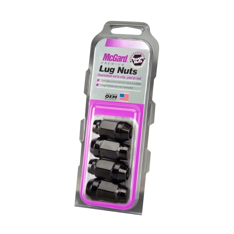 McGard Black Bulge Cone Seat Lug Nut Set 1/2-20 Part Number MCG64029
