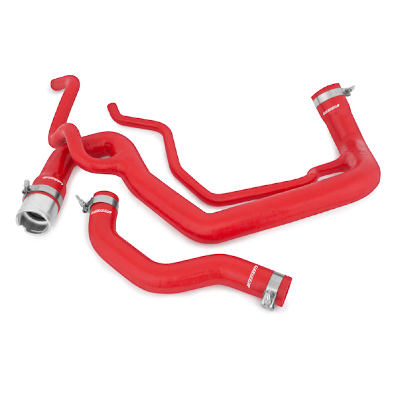 Mishimoto 06-10 Chevy Duramax 6.6L Silicone Coolant Hose Kit - Red