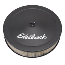 Load image into Gallery viewer, Edelbrock Part #1223 Triple Chrome Round Air Cleaner for 5-1/8" Carburetors