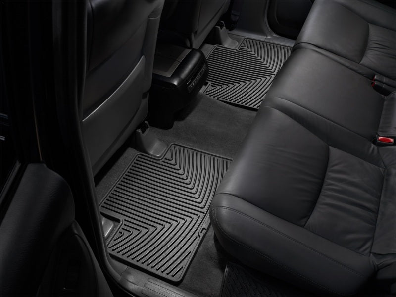 WeatherTech All-Weather Rear Floor Mats for Toyota RAV4 (2007-2012) * Black
