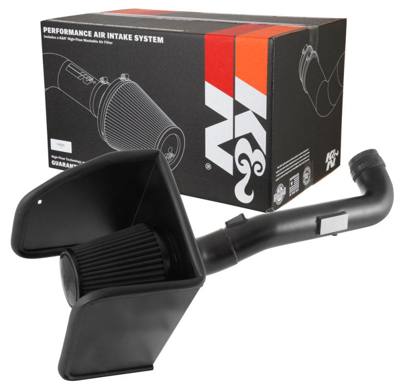 K&N Engineering Blackhawk Induction Cold Air Intake Kit for 2017-2018 Chevrolet Colorado & GMC Canyon 3.6L V6