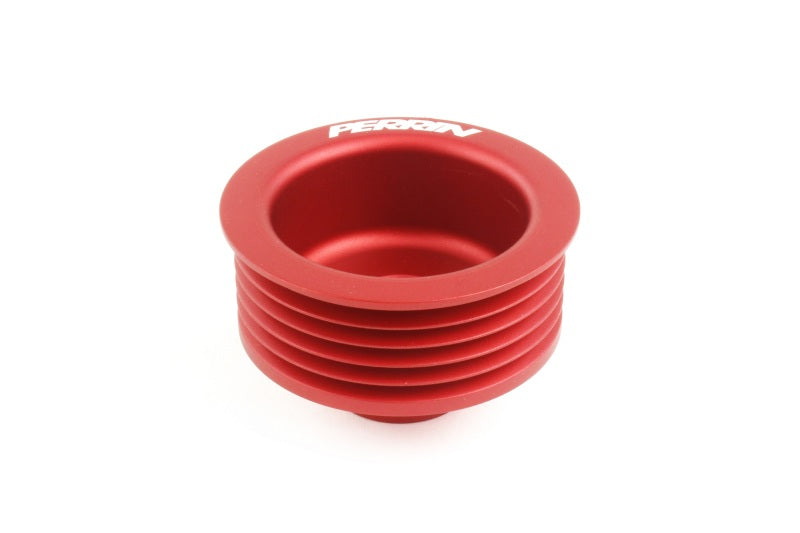 Perrin Performance Lightweight Alternator Pulley for Subaru BRZ & Toyota GR86 - Red, Part PSPE-ENG-122RD