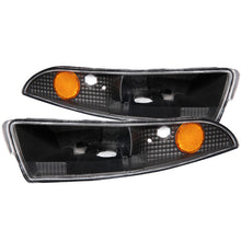 Load image into Gallery viewer, ANZO 1993-2002 Chevrolet Camaro Euro Parking Lights with Black Housing and Amber Reflector