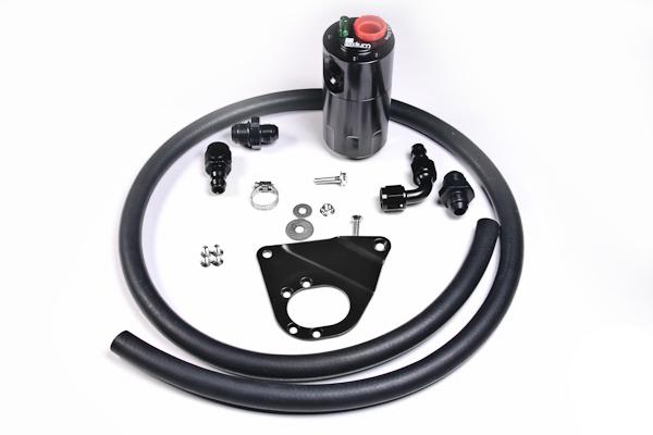 Radium Engineering 20-0300 Aluminum Alternate Mount for Mitsubishi EVO X Crankcase Catch Can Kit