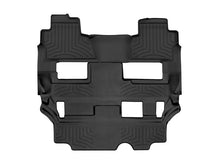 Load image into Gallery viewer, WeatherTech WET446076IM FloorLiner HP Rear and Third Row Floor Mats for 2015-2020 Chevrolet Tahoe and GMC Yukon, Black