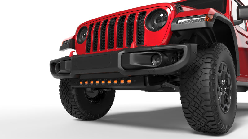 ORACLE Lighting Jeep Wrangler JL & Gladiator JT Skid Plate with Integrated LED Lighting – Amber Lens
