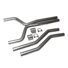 BBK 10-11 Camaro V6 High Flow After-Cat X Pipe – 2.5-inch Mandrel-Bent Steel Exhaust System