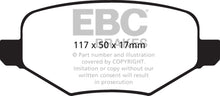Load image into Gallery viewer, EBC Yellowstuff Rear Brake Pads for Ford Flex 2009-2011 * High-Performance Street and Track Use