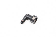 Load image into Gallery viewer, Radium Engineering 14-0586 5/16 Inch SAE Female to 3/8 Inch Hose Barb 90-Degree Fitting