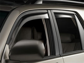 WeatherTech 03-09 Toyota 4Runner Front and Rear Side Window Deflectors - Dark Smoke