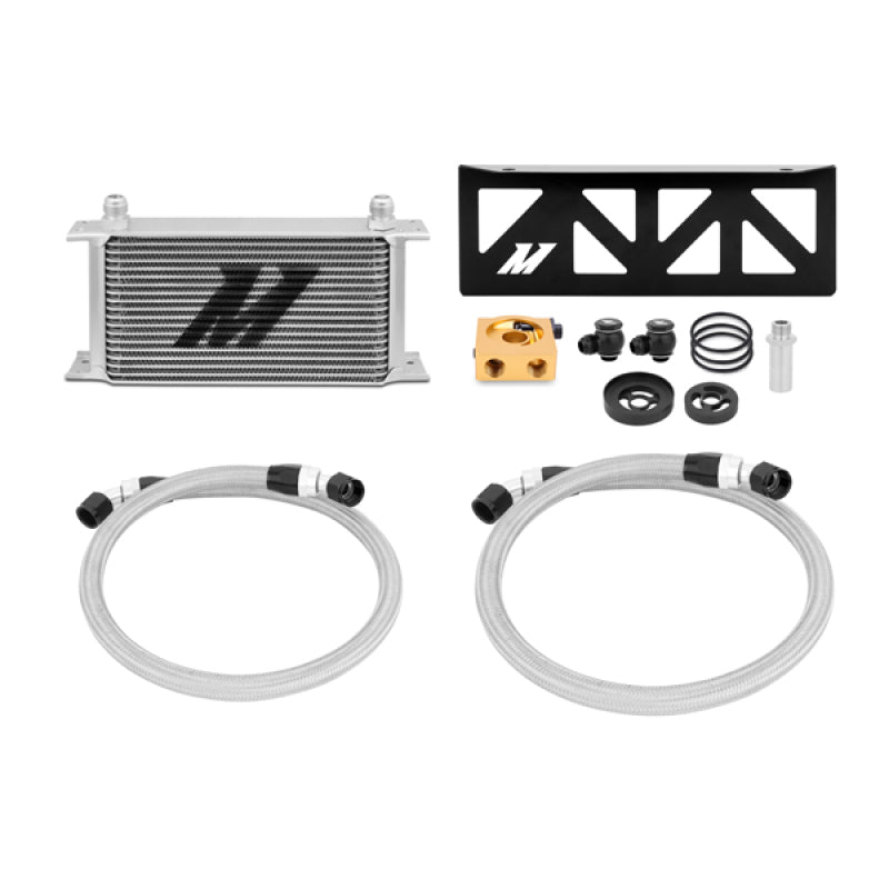 Mishimoto 13+ Subaru BRZ / Scion FR-S Thermostatic Oil Cooler Kit - Silver