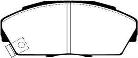 EBC Yellowstuff Front Brake Pads for 1991-1994 Acura Integra 1.7 Vtec - Street and Track Performance