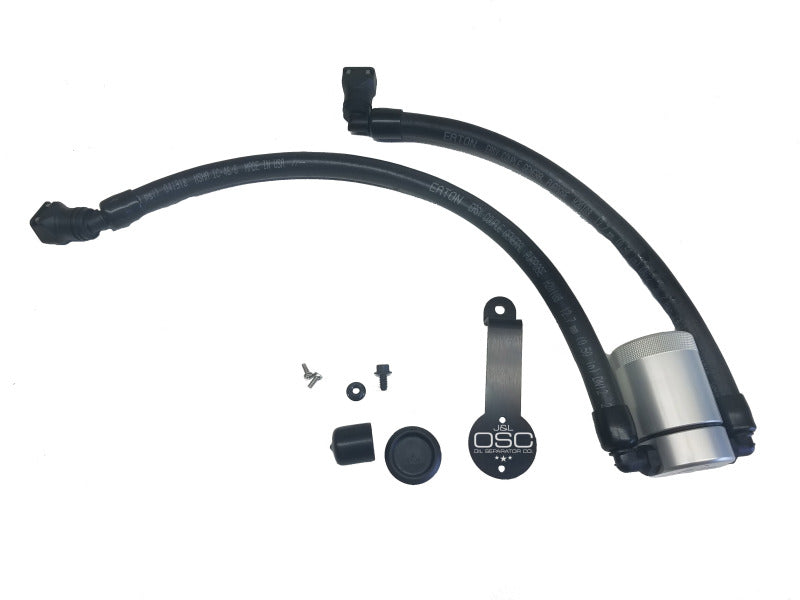 J&L JLT3024D-C 3.0 Driver-Side Oil Separator for 2018-2023 Ford Mustang GT, 2019 Bullitt and 2018-2020 Mustang GT