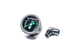 Radium Engineering 0-100 PSI Fuel Pressure Gauge with 90 Degree Aluminum Adapter