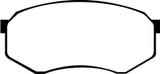 EBC Greenstuff 6000 Series Front Brake Pads for Toyota Tacoma (Part Number: ebcDP61317)