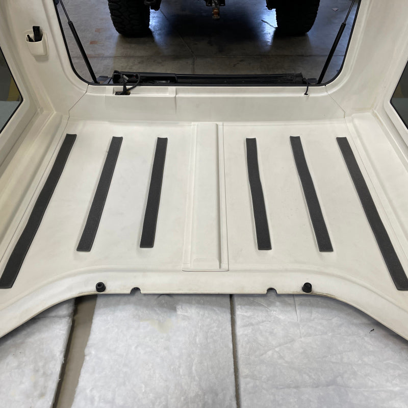 DEI 11-18 Jeep Wrangler JK 2-Door Boom Mat Sound Deadening Headliner - Gray