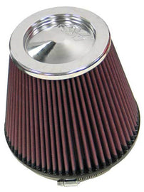 K&N Engineering Round Tapered Universal Air Filter * 6 Inch Flange, 7.5 Inch Base OD, 5 Inch Top OD, 6.5 Inch Height