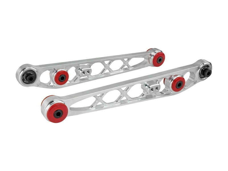 Skunk2 Racing Ultra Series Rear Lower Control Arms for 1996-2000 Honda Civic, Clear Anodized, Part #skk542-05-2205